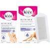 Veet Minima Strisce Depilatorie Anallergiche per Ascelle, Corpo e Gambe - 2 Confezioni da 16 Strisce Ciascuna