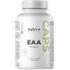 Nutri + nutri+ EAA Capsule Vegane Alto Dosaggio - 360 Mega Caps 790 mg - 9 Aminoacidi Essenziali - Complesso Amminoacidi Energia Sport Fitness