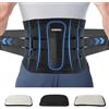 juebao Fascia Lombare Supporto Schiena Donna: Cintura per Uomo Elastica con Imbottitura 3 Rimovibile per Lombosacrale Ernia - Regolabili e Traspiranti Busto Ortopedico Lombare con 6 Sostegno per Lavoro (XL)