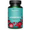 Vegavero Astaxantina Naturale | 160 mg di Alghe Haematococcus Pluvialis | 5% di Astaxanthin Pura AstaZine® | Integratore Antiossidante | Senza OGM e Certificato in Laboratorio | Vegan | Vegavero®