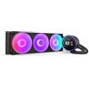 NZXT Kraken Elite 360 RGB - Raffreddatore a liquido per CPU AIO - Radiatore da 360 mm - Ventola core F360 RGB - LCD IPS da 2,72" personalizzabile - LGA 1700, 1200/115X, 1851 - AM5, AM4 - Nero