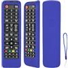 CTRLBETTER Custodia Telecomando in Silicone Compatibile Con Samsung BN5901175N BN5901268D AA5900786A BN5901175Q BN5901175P BN5901189A BN5901315B TV Telecomando Copertura Protettiva Antiurto Con un Cordino(Blu)