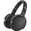 Sennheiser Hd 450Bt Cuffie Wireless/Bluetooth Con Cancellazione Attiva Del Rumore, Circumaurali, Nero