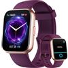 Fitpolo smartwatch donna con funzione telefono, smartwatch con Alexa, fitness tracker da 1,8 con frequenza cardiaca SpO2 stress monitoraggio del sonno, orologio fitness IP68, impermeabile, orologio