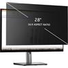 MOBDIK Schermo Privacy Rimovibile per Computer da 28 Pollici per Monitor con Rapporto 16:9, Filtro Antiriflesso per Luce Blu, Anti-Spia, Protezione Degli Occhi