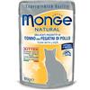 Monge Kitten Natural Superpremium Cotti a Vapore con Tonno e Fegatini di Pollo - Monge - Kitten Natural Superpremium Cotti a Vapore con Tonno e Fegatini di Pollo - 80GR