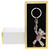 HERVIT Portachiavi 13 Cm Orsetto Rosa