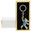 HERVIT Portachiavi 13 Cm Orsetto Blu