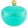 EMO Scatola Decorativa Con Candela 12 Cm Medina Verde