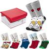 Peanuts Snoopy Polpaccio Calzini Donna, Morbido Calze Pacco da 6 - Regalo Donna