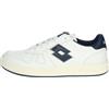Lotto Leggenda Uomo, Signature, Pelle, Sneakers, Bianco, 42 EU