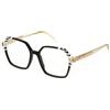 Just Cavalli Eyeglass Frame Vjc047 Shiny Black 53/16/140 Donna Occhiali, Nero luccicante, 70