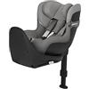 Cybex Sirona S2 i-Size Seggiolino auto, 3 Mesi - 4 Anni, Grigio (Soho)