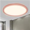 LQWELL® LED Plafoniera, 1.6CM Ultra-Sottile Rotonda Piatta IP44 Lampada da Bagno Impermeabile 18W 4000K 1700LM Moderna per Soggiorno Camera da Letto Cucina Balcone Seminterrato Ufficio, 220 * 16mm