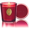 M&SENSE Candela Profumata 260g Camellia Rossa, 55H Dura, Cera di Soia Non Tossiche Candele, Vetro Autunnali Decor Casa, Regalo di Lusso per Donne/Compleanni/Natale