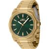 Invicta Speedway Orologio Uomo Quarzo - Acciaio Inossidabile - 42mm, Oro/Verde
