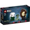 LEGO BrickHeadz 40496 - Voldemort, Bellatrix Lestrange e Nagini