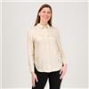 Mood Atelier Camicia in raso di viscosa tinto in capo disegno jacquard