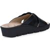 Sabatini Ciabatte a fasce incrociate in pelle con zeppa 4cm
