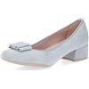 Confort Ballerine in pelle scamosciata con fiocco