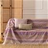 Carillo Home Telo copridivano in cotone stampato 270x280 cm
