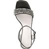 CafèNoir Cafè Noir Sandali con fascia decorata in strass e tacco 6 cm