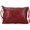 Stefano Ghilardi Pochette in pelle effetto vintage con laccio da polso