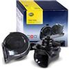 HELLA Tromba,OE-CONNECT HORN TE26 SET,12V,110dB(A),Gamma frequenze da,400Hz,Gamma frequenze fino a,500Hz,Tono basso/Tono alto,elettrico,Spina,BMW,- 3FH 012 010-041