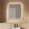 DEGHI Specchio da bagno led 70x80 cm con luce perimetrale retroilluminato e antiappannante - Tody