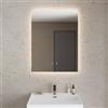 DEGHI Specchio da bagno led 60x80 cm con antiappannate e retroilluminato - Mats