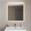 DEGHI Specchio da bagno led 70x80 cm con antiappannate e retroilluminato - Mats