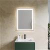 DEGHI Specchio da bagno led 60x80 cm con luce perimetrale e retroilluminato - Dinamor