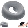 XPJBKC Poggiatesta da Massaggio per Letto, Cuscino con Foro Viso a Forma di U Traspirante, Cuscino Massaggiante per Culla Facciale la Casa, Cuscino per Foro Viso Lettino Massaggio Saloni Spa