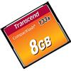Transcend Compact Flash 133x TS8GCF133 Scheda di Memoria, 8 GB