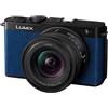 Panasonic Lumix DC-S9NE-A Videocamera mirrorless Full Frame Open Gate per vlogging, 24,2 MP, video 6K/4K, PDAF 779 punti, stabilizzazione dell'immagine, WiFi, Blu, con S-R1840E 18-40mm S Obiettivo