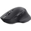 Trust Ozaa+ Mouse Wireless Bluetooth + 2.4GHz, Mouse Silenzioso Multi-dispositivo, Rotellina Laterale, 60% Plastica Riciclata, Bluetooth Ricaricabile Laptop PC Computer Windows Mac - Nero