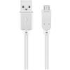 Goobay 96194 Cavo USB 2.0 ad Alta Velocità, 28 AWG, Bianco, 3m Lunghezza del Cavo