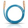 Oehlbach NF 113 DI 200 - Cavo Cinch Audio Digitale - Cavo coassiale S/PDIF di alta qualità, schermatura multipla, 75 Ohm - 2m - blu