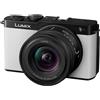 Panasonic Lumix DC-S9NE-W Videocamera mirrorless Full Frame Open Gate per vlogging, 24,2 MP, video 6K/4K, PDAF 779 punti, stabilizzazione dell'immagine, Bianco, con S-R1840E 18-40mm S Obiettivo