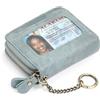 GAEKEAO Portafoglio Donna Carta di Credito Portafoglio Donna Piccolo Portamonete Blocco RFID Tasca con Cerniera Piccolo Portacarte