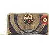 Gattinoni Portafoglio Gattinoni planetario zip around BIGPL6454WPQ003 watercolor/beige
