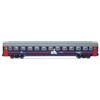 Lima Hl4051 Fs Uic-Z1 Intercity Notte 2A Classe Livrea Base Blu Con Modellino Ferrovia Materiale Rotabile, Carrozze