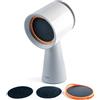 Breetee Cappa portatile da cucina, potente aspirazione a 3 velocità, da tavolo, compatta, con doppio filtro, ventola di scarico da cucina con filtri a carbone per camper, cucina con pentola calda, filtro