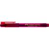 Faber-Castell 155421 Rosso penna tecnica