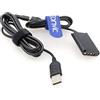 Eonvic NP-BX1 - Kit di accoppiamento DC DK-X1 per fotocamere Sony Cybershot DSC-RX1, DSC-RX1R, DSC-RX100, DSC-RX100M II, DSC-RX100 III, RX100 IV, M2, M3, M4