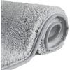 FCSDETAIL Tappeti da Bagno a Pelo Lungo Antiscivolo 50X80 cm, Tappetino Lavabile in Lavatrice con Microfibre Morbide Assorbenti per Vasca, Doccia e Bagno
