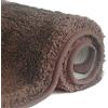 FCSDETAIL Tappeti da Bagno a Pelo Lungo Antiscivolo 80X150 cm, Tappetino Lavabile in Lavatrice con Microfibre Morbide Assorbenti per Vasca, Doccia e Bagno
