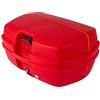 BAHOJAS Bauletto per moto -Bauletti per moto da 45 litri, custodia per portapacchi con montaggio su rack con chiavi-Borsa per moto Borsa posteriore Bagagli per scooter- Borsa per bauletto - Accessori per moto