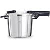 Fissler Vitaquick, Pentola A Pressione in Acciaio Inox, Capienza 6 L, Diametro 22 cm, Accessorio Incluso, 2 Livelli di Cottura, Fabbricato in Germania, Compatibile Induzione