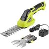 SnapFresh Tagliasiepe a Batteria Forbici Tosaerba a Batteria 2 in 1-7.2 V Durata Batteria: 60 min - Elettrico Tagliaerba Portatile, Lunghezza Lame: 14 cm (Rifilasiepi) / 8 cm (per Erba)